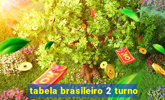 tabela brasileiro 2 turno